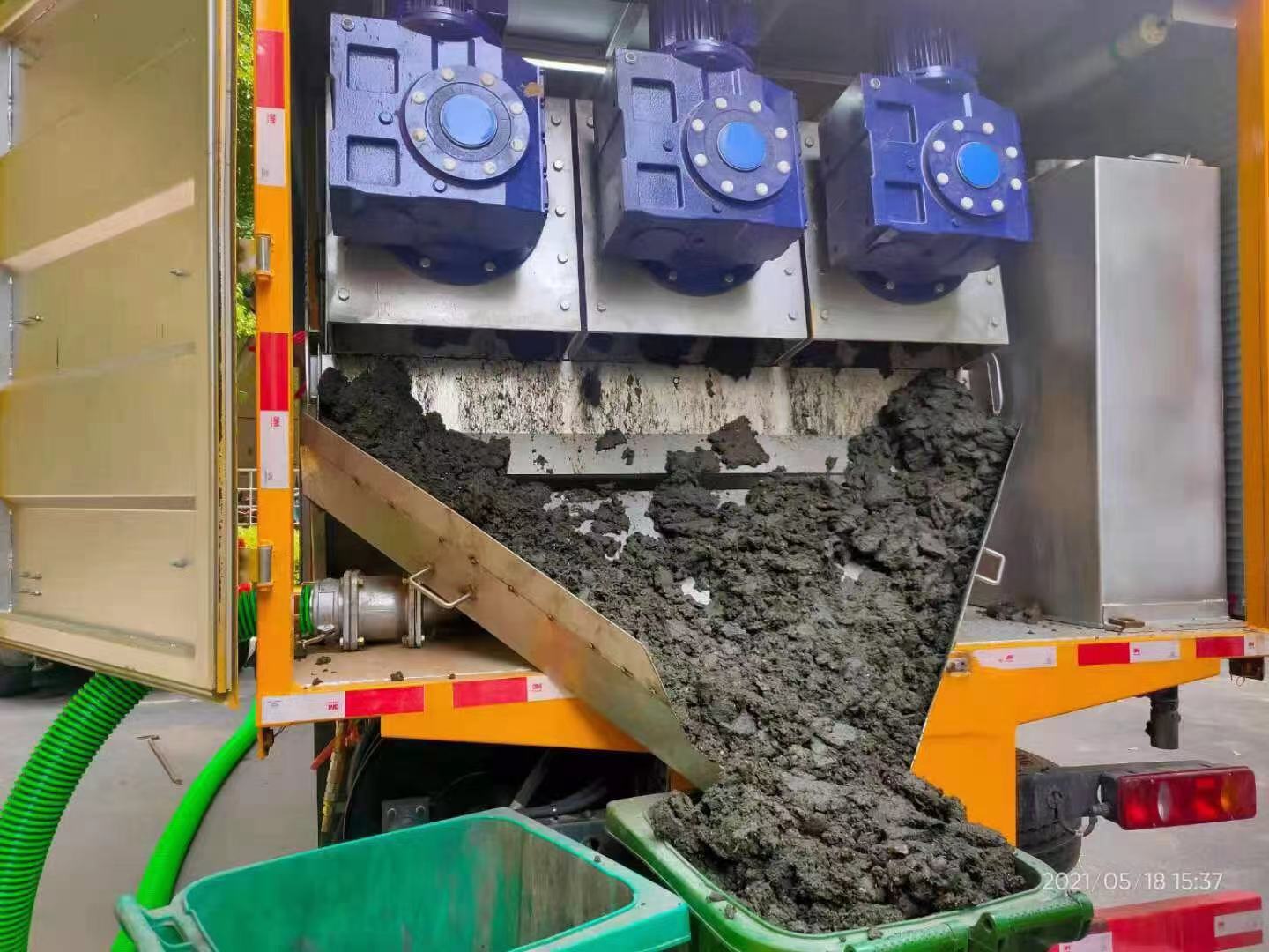 西峡化粪池清掏城市维护站-泥浆净化干湿分离处理